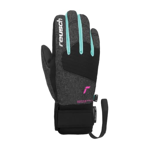 Reusch Kinder Simon R-TEX® XT Handschuhe, Black Melange-Bachelor Button, EU 5 von Reusch