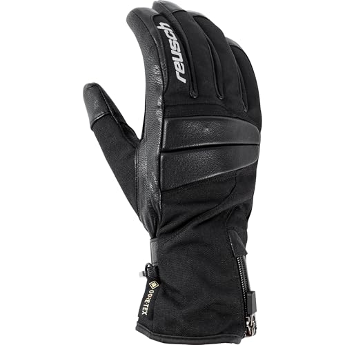 Reusch Motorradhandschuhe lang Motorrad Handschuh City Master Gore-Tex Leder/Textilhandschuh lang schwarz 11, Herren, Tourer, Ganzjährig von Reusch