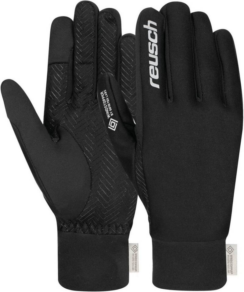 Reusch Multisporthandschuhe Karayel WINDSTOPPER® TOUCH-TEC - Black/Silver von Reusch