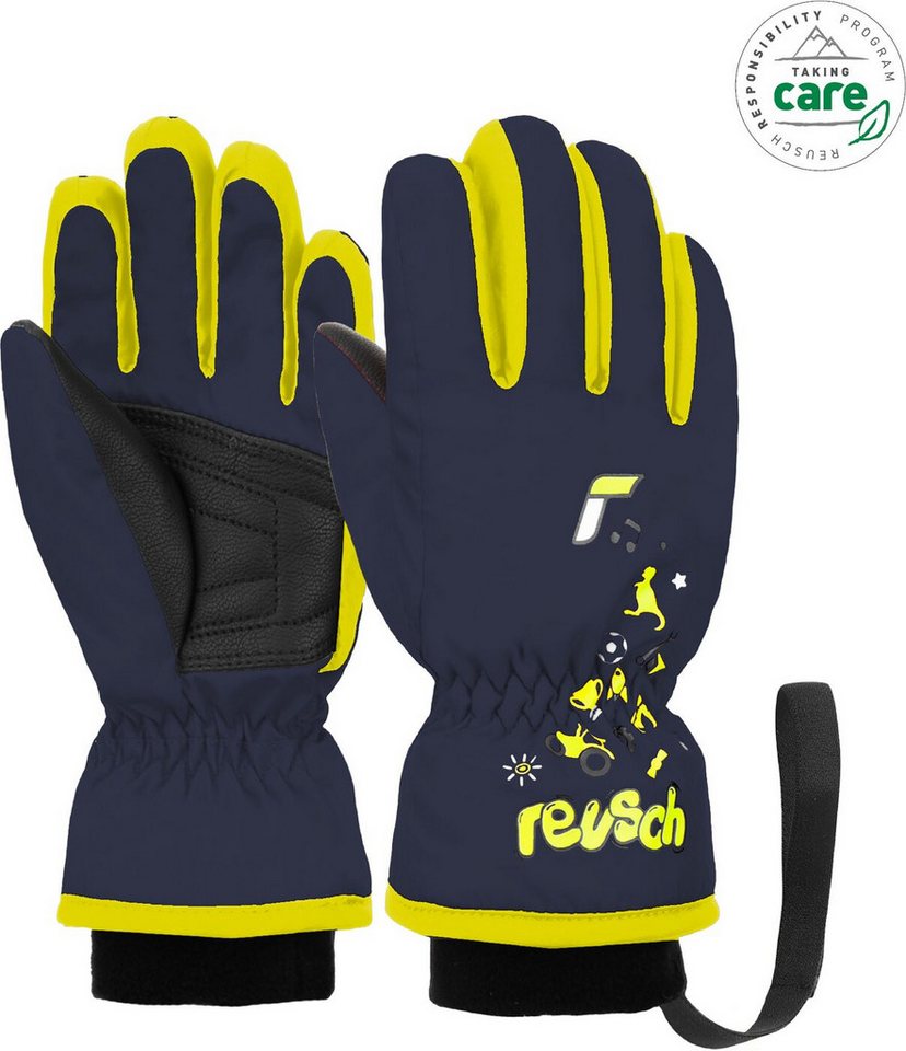 Reusch Multisporthandschuhe Kids dress blue/safety yellow von Reusch