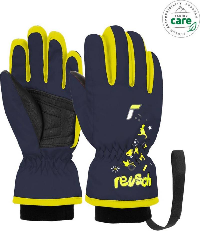 Reusch Multisporthandschuhe Kids dress blue/safety yellow von Reusch