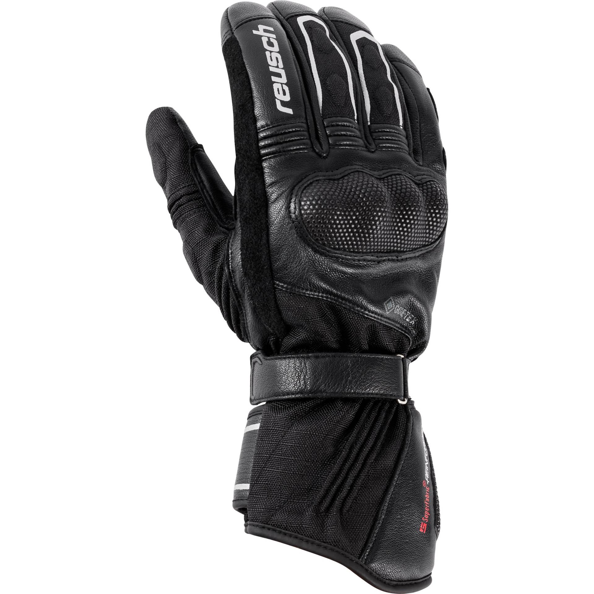 Reusch Reusch Driftice Gore-Tex Damen Leder/Textilhandschuh lang schwarz 6 Damenschwarz6 - Motorradbekleidung - Motorradhandschuhe von Reusch
