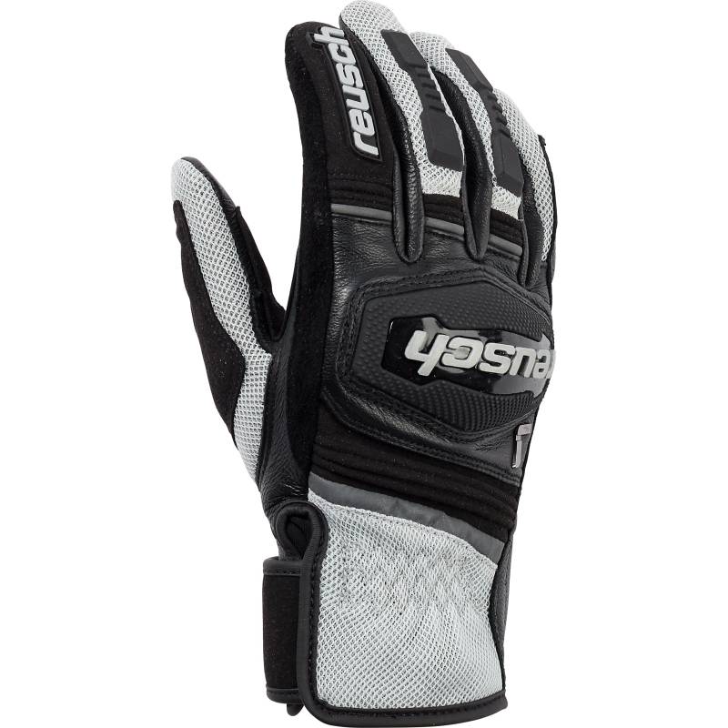 Reusch Reusch Outsprint Damen Leder-/Textilhandschuh kurz schw/grau W-6,5 Damengrau6,5 - Motorradbekleidung - Damen Motorradbekleidung von Reusch