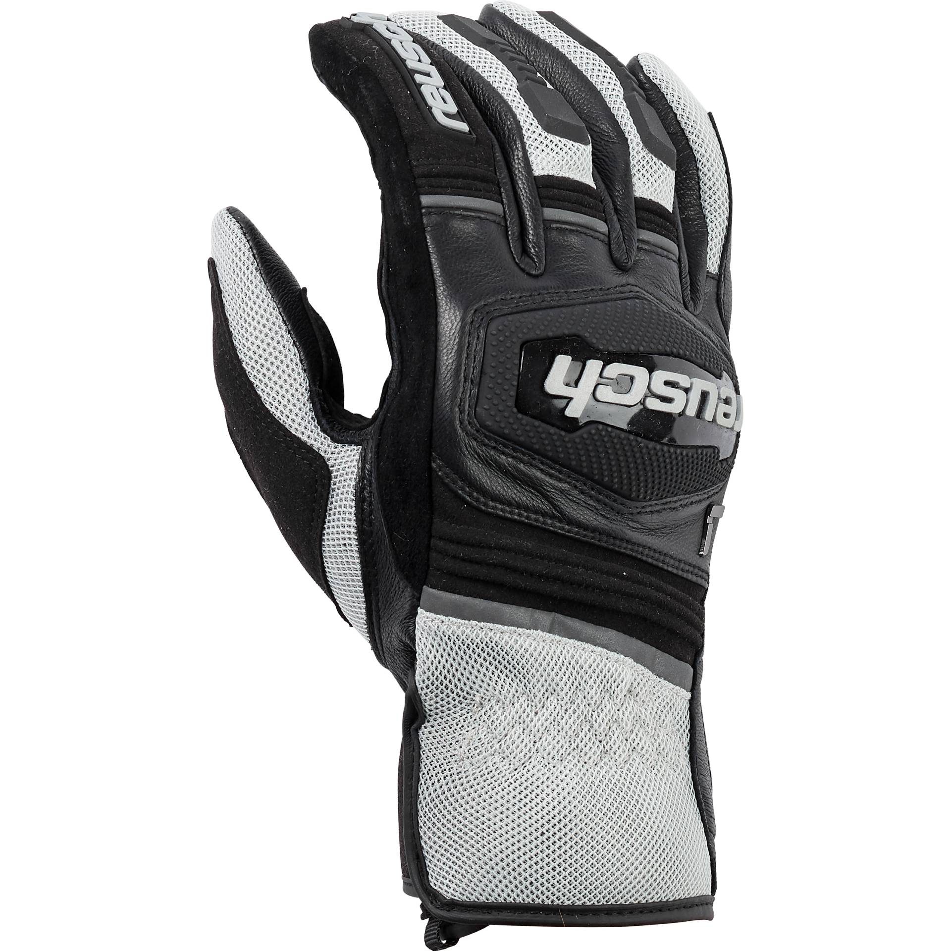 Reusch Reusch Upsprint Leder-/Textilhandschuh kurz schwarz/grau 8,5 Herrengrau8,5 - Motorradbekleidung - Herren Motorradbekleidung von Reusch