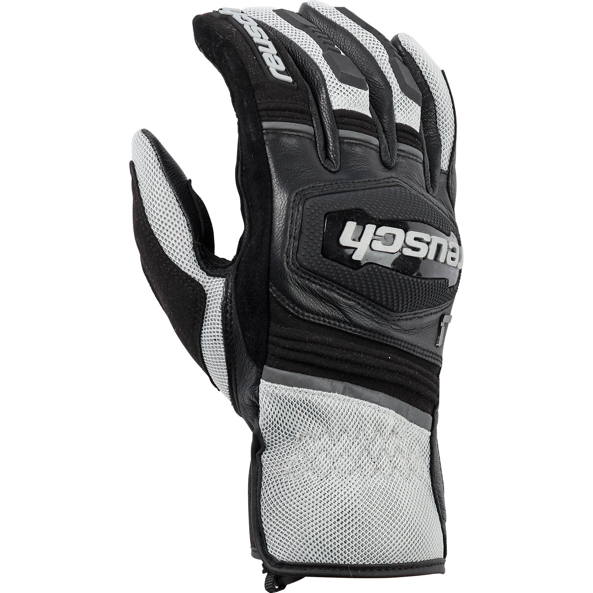 Reusch Reusch Upsprint Leder-/Textilhandschuh kurz schwarz/grau 9 Herrengrau9 - Motorradbekleidung - Herren Motorradbekleidung von Reusch