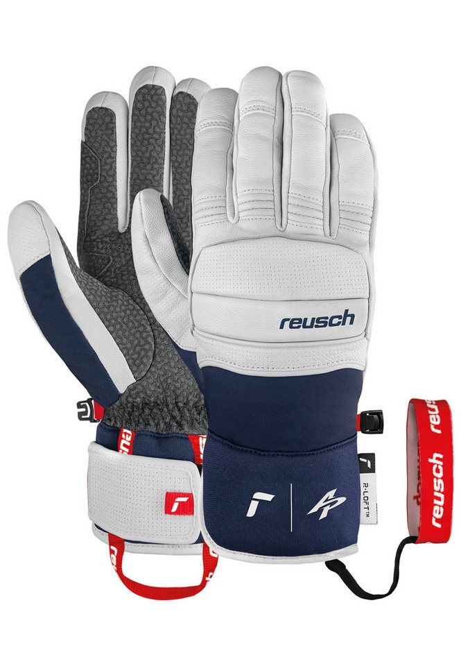 Reusch Skihandschuhe Alexis Pinturault mit winddichter und extra atmungsaktiver Funktion von Reusch
