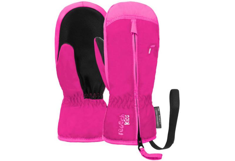 Reusch Skihandschuhe Ben Mitten - Kinder Fäustlinge fuchsia purple / knockout pink von Reusch