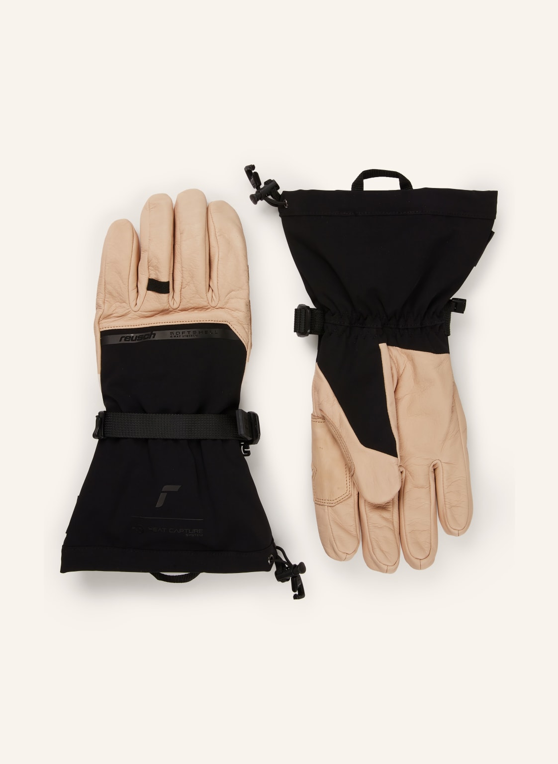 Reusch Skihandschuhe Duality schwarz von Reusch