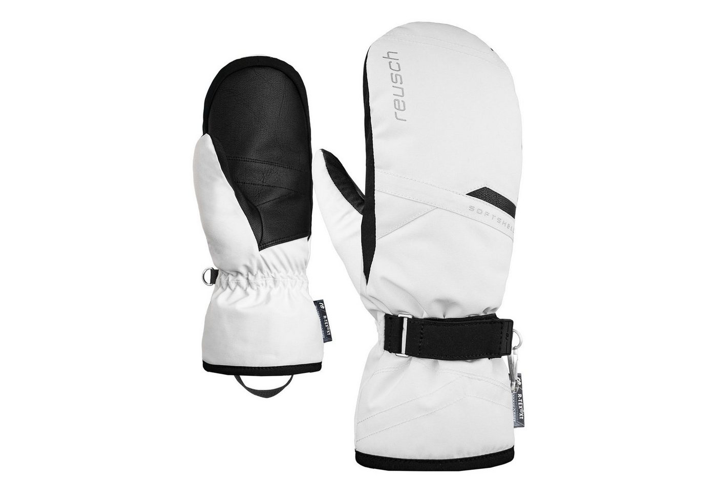 Reusch Skihandschuhe Helena R-TEX® XT Mitten mit aufgedrucktem Markenschriftzug von Reusch