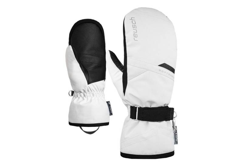 Reusch Skihandschuhe Helena R-TEX® XT Mitten mit aufgedrucktem Markenschriftzug von Reusch