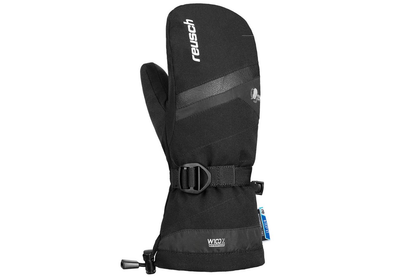 Reusch Skihandschuhe Kito R-TEX® XT Junior Mitten - Kinder Fäustlinge black-silver von Reusch