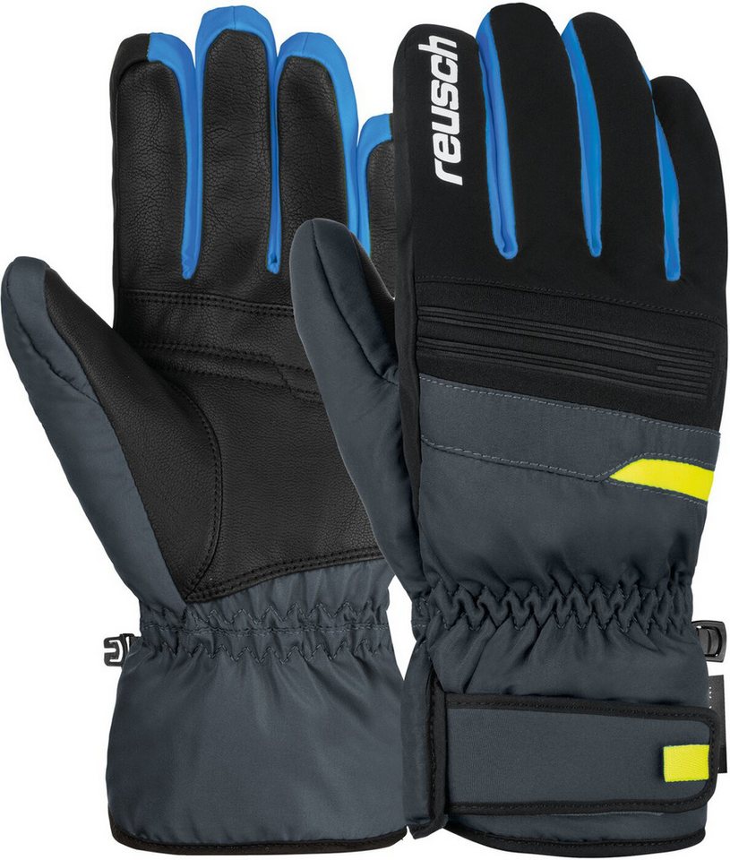 Reusch Skihandschuhe Reusch Brandon R-TEX® XT DARK GRANITE / SAFETY YELLOW von Reusch