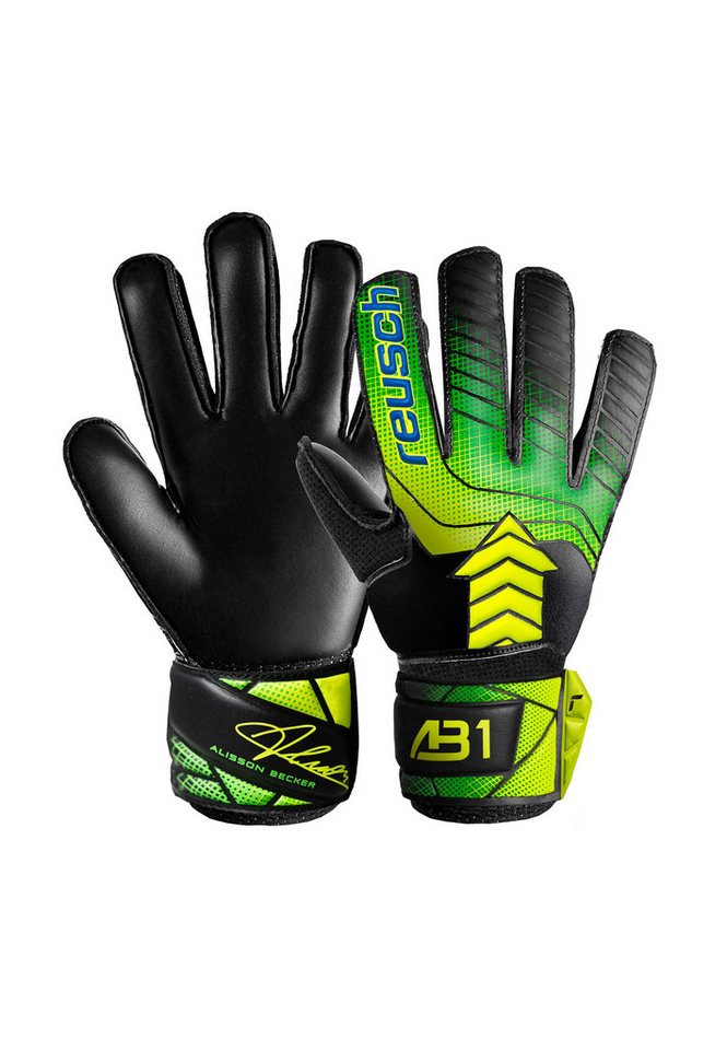Reusch Torwarthandschuhe Attrakt AB1 Solid Junior mit Expanse Cut von Reusch