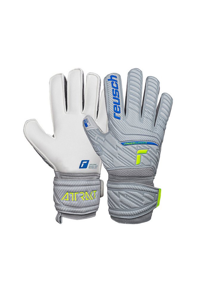 Reusch Torwarthandschuhe Attrakt Grip Finger Support mit praktischem Fingerschutz von Reusch
