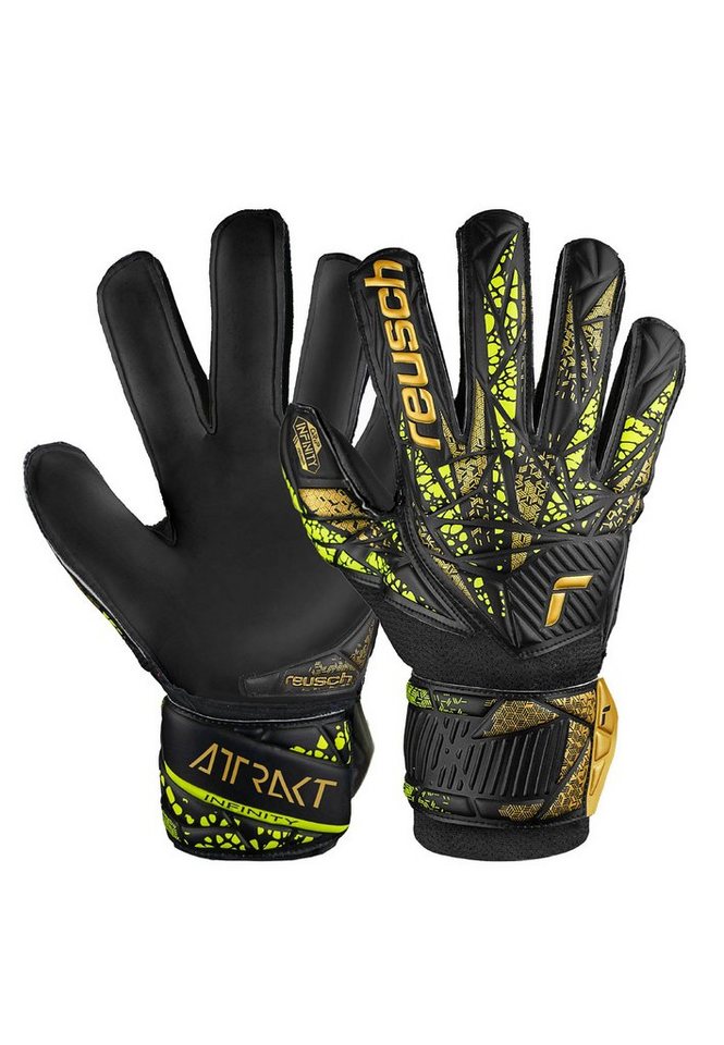 Reusch Torwarthandschuhe Attrakt Infinity Junior Finger Support mit Expanse Cut von Reusch