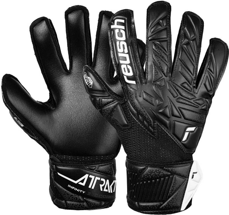 Reusch Torwarthandschuhe Attrakt Infinity Junior black von Reusch