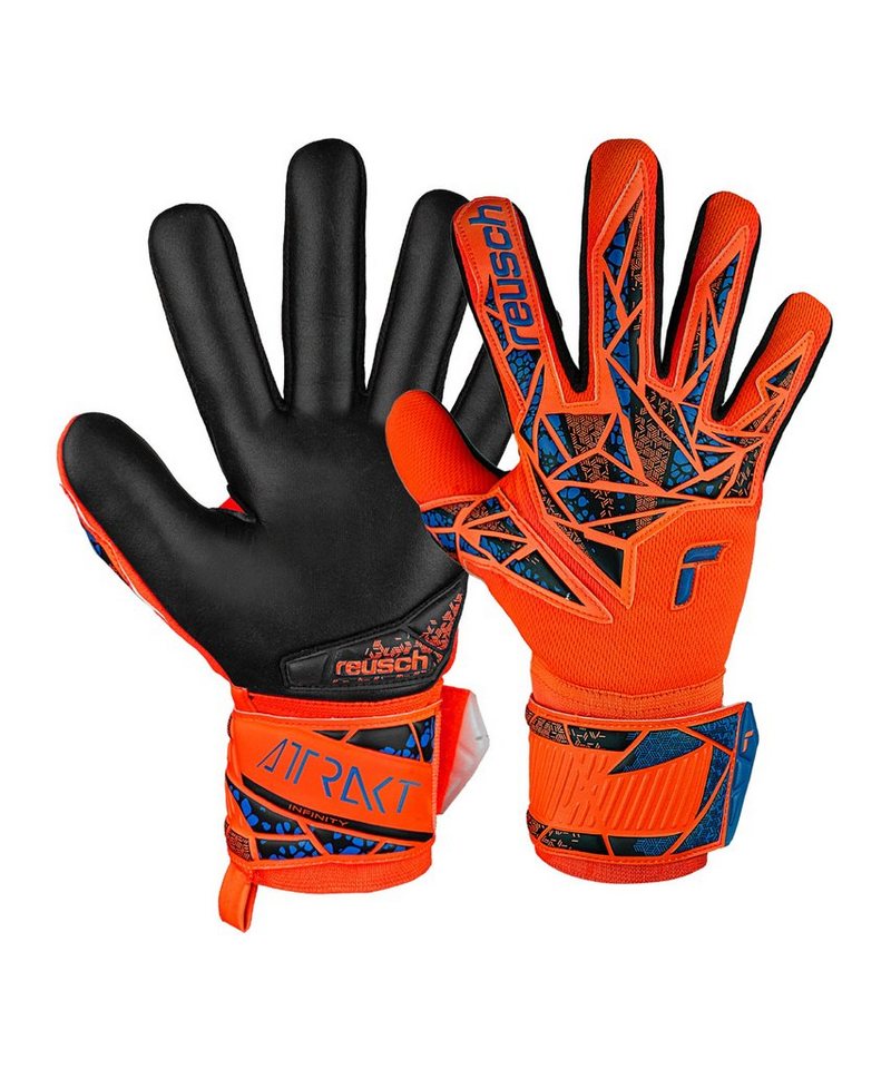 Reusch Torwarthandschuhe Attrakt Infinity NC TW-Handschuhe Kids Night Spark 2024 von Reusch