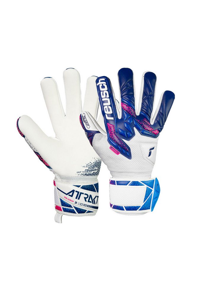 Reusch Torwarthandschuhe Attrakt RE:GRIP NC Junior mit maximalem Grip Reusch Torwarthandschuhe Attrakt RE:GRIP NC Junior mit maximalem Grip von Reusch