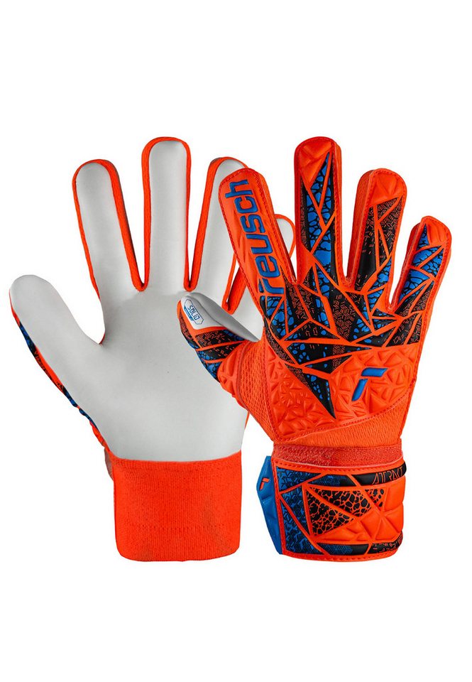 Reusch Torwarthandschuhe Attrakt Starter Solid Finger Support Junior mit Negativ Cut von Reusch