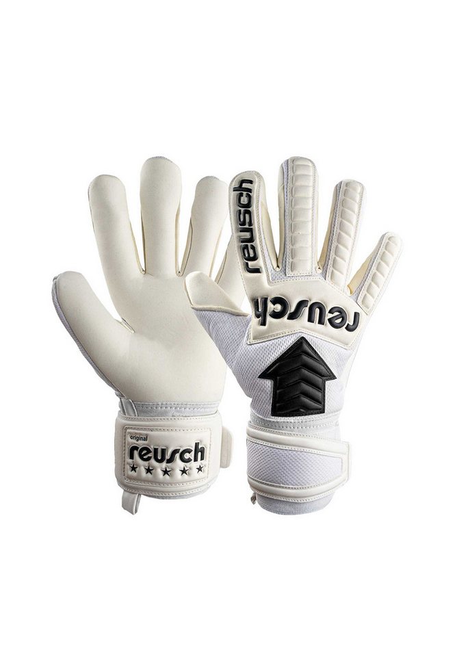 Reusch Torwarthandschuhe Legacy Arrow Silver mit praktischer Aufpralldämpfung von Reusch
