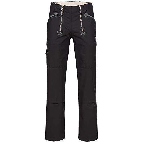 Reuschenbach Zunfthose Canvas ohne Schlag mit Kniepolstertaschen, Verschiedene Größen (48) von Reuschenbach