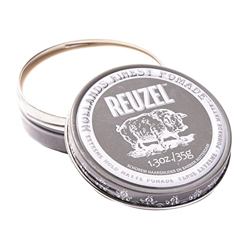 Reuzel Extreme Hold Matte Pomade, Hair Holding Wax For Men, 35 g von Reuzel