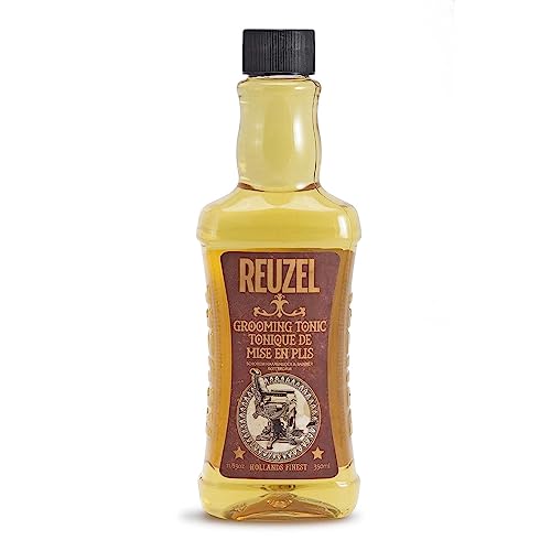 Reuzel - Grooming Tonic For Men - Low Shine - Water Based - Adds Volume w/o Weighing Hair Down - Protects From Heat Damage - 852578006058 , 11.83 oz / 350 ml (1er Pack) von Reuzel