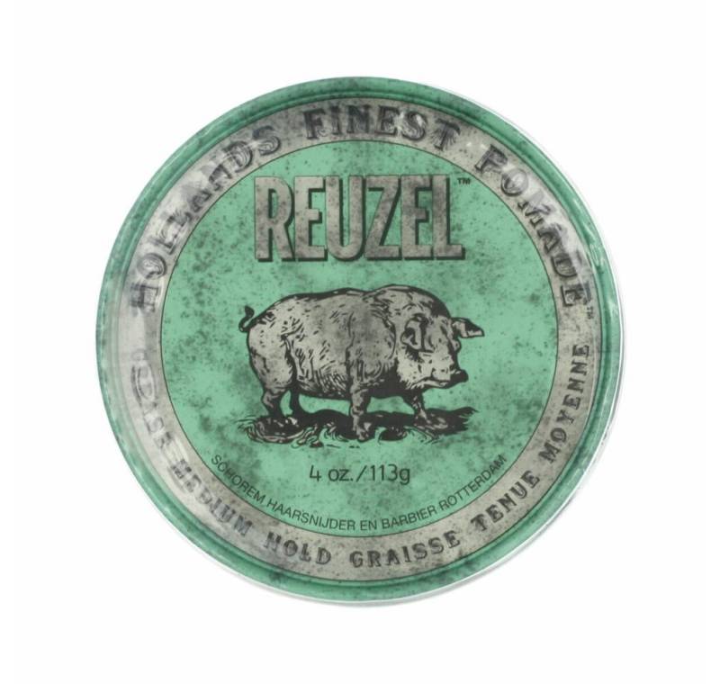Reuzel Haarpflege-Set Green Medium Hold Grease Pomade 113g von Reuzel