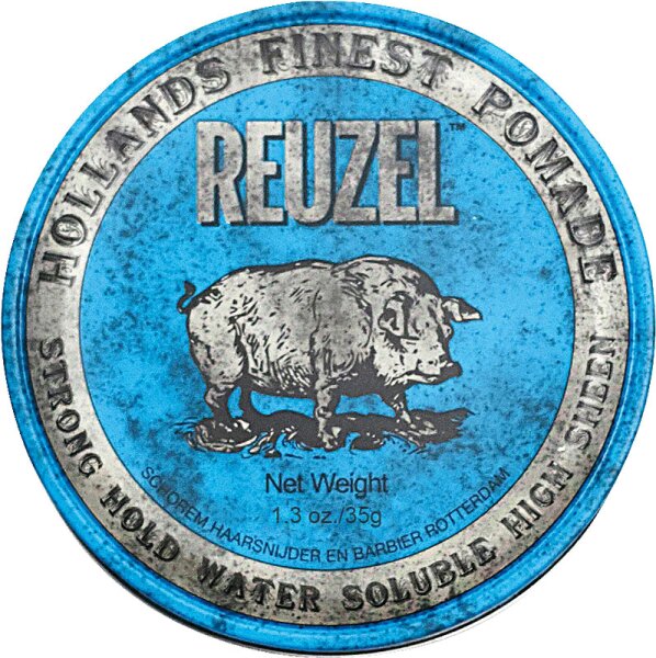 Reuzel Haarstyling Blue Str. Hold Water Soluble Pomade 35 g von Reuzel