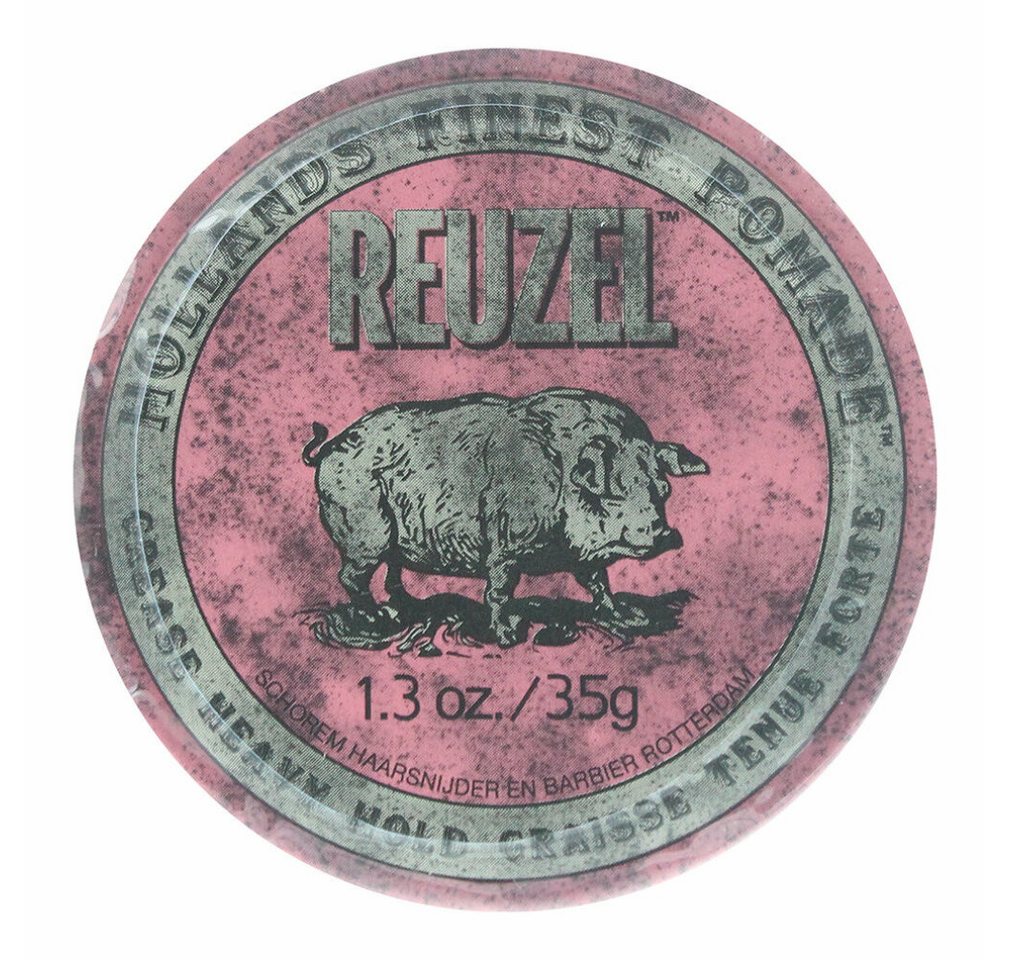 Reuzel Leave-in Pflege Styling Pink Pomade Grease Heavy Hold 35 G von Reuzel