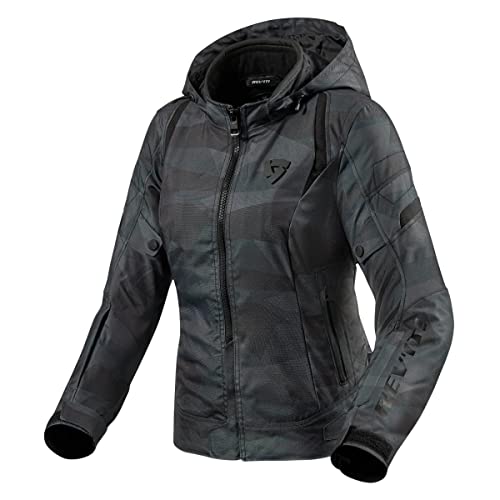 Revit Flare 2 Damen Motorrad Textiljacke, dunkles-camouflage, 42 von REV'IT!