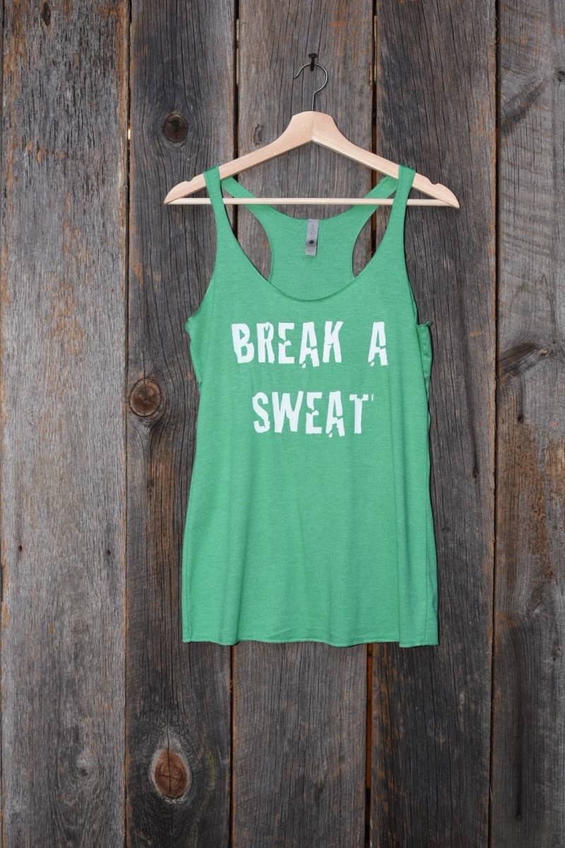 Break A Sweat | Damen Workout Tank von ReveryRoad