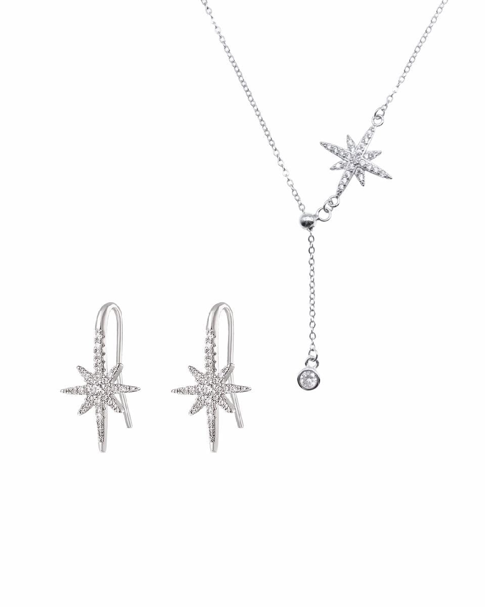 Silber 925 Stellen Sterne von Reveurjewel