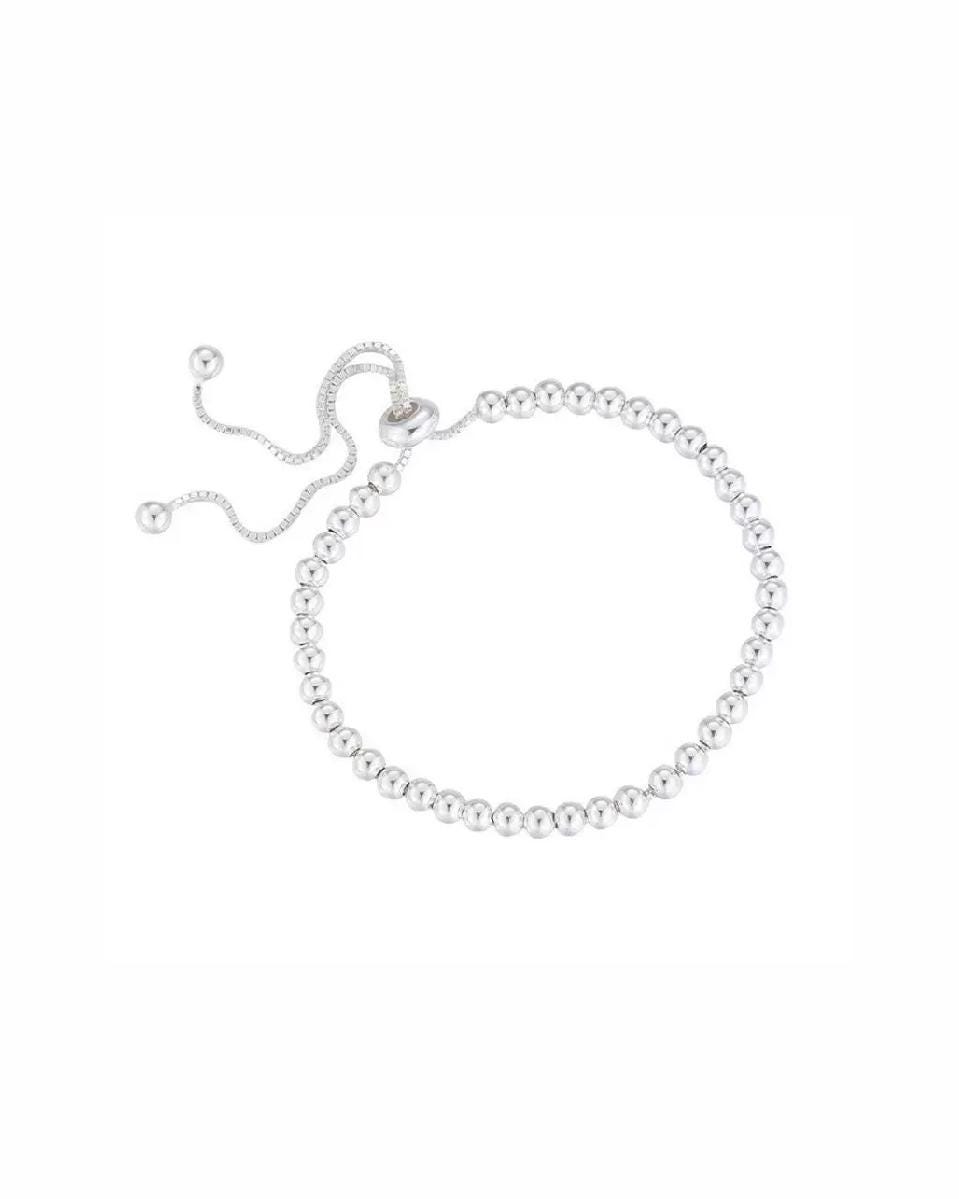 Verstellbares Tropfen Armband Aus Silber 925 von Reveurjewel