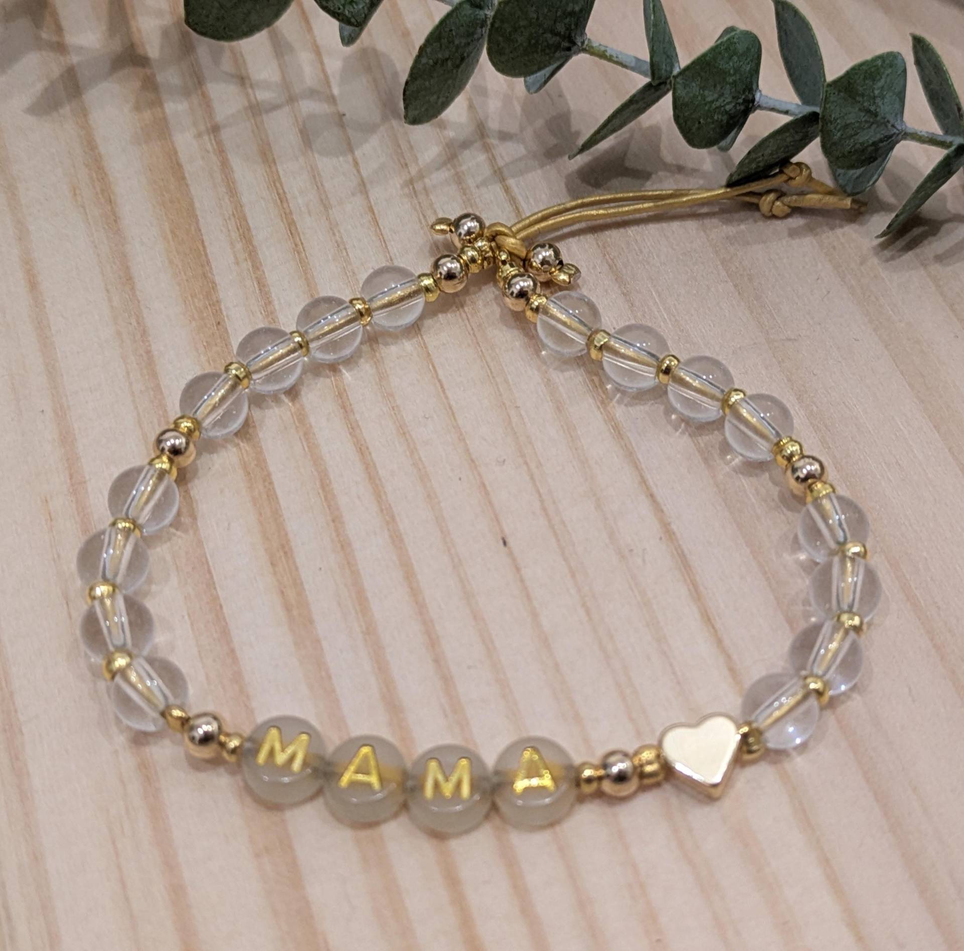 Lederarmband "Mama' Länge Verstellbar Lederarmband "Mama' Länge Verstellbar von RevierSchmuck