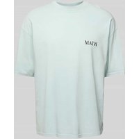 Review X MATW Loose Fit T-Shirt mit Label-Print in Ocean, Größe M von Review X MATW