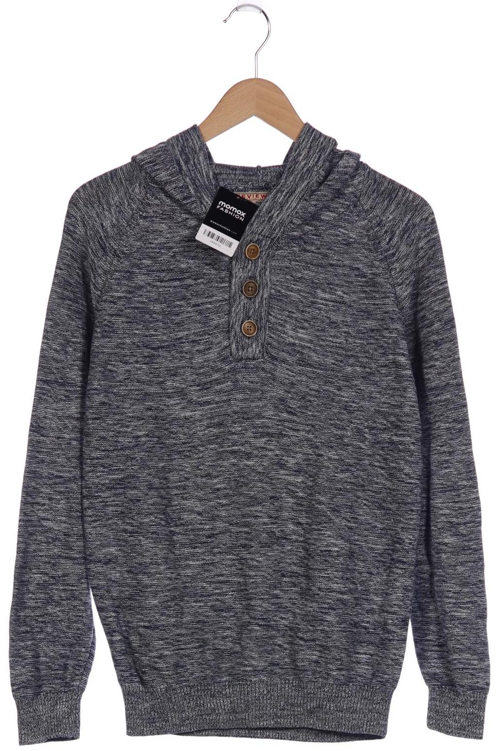 Review Herren Pullover, blau von Review