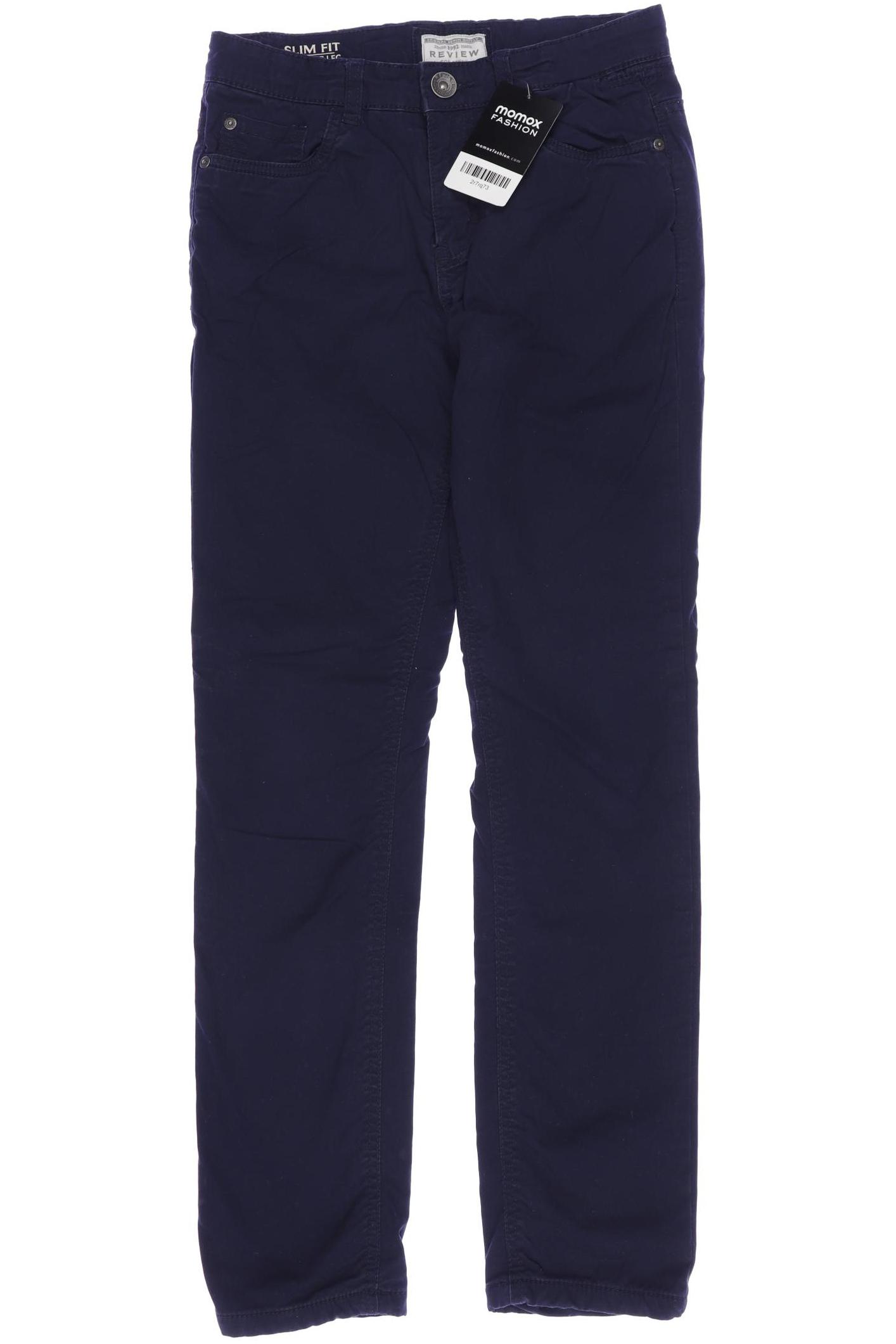 Review Herren Stoffhose, marineblau, Gr. 152 von Review