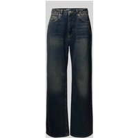 Review Jeans mit 5-Pocket-Design in Dunkelblau, Größe 25 von Review