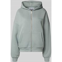 Review Regular Fit Sweatjacke mit Känguru-Tasche Modell 'Basic' in Bleu, Größe M von Review