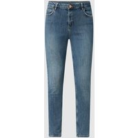 Review Skinny Fit Jeans mit Destroyed-Effekten in Blau, Größe 25S von Review