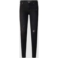 Review Skinny Fit Jeans mit Stretch-Anteil in Black, Größe 25S von Review