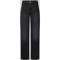 Review Straight Fit Jeans im 5-Pocket-Design in Black, Größe 30/32 von Review