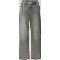 Review Straight Leg Jeans im 5-Pocket-Design in Hellgrau, Größe 29/30 von Review