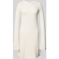 Review Strickkleid mit Rundhalsausschnitt in Offwhite, Größe M von Review