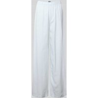 Review Wide Leg Stoffhose mit elastischem Bund in Bleu, Größe XL Review Wide Leg Stoffhose mit elastischem Bund in Bleu, Größe XL von Review