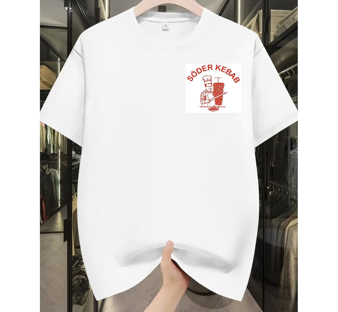 T-Shirt - Söder Kebap Weiß von ReviewExperts