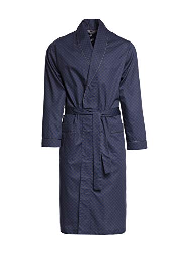 Herren Morgenmantel Revise Guido RE-504 - Elegant - 100% Baumwolle - Dunkelblau - Dunkelblau C10 - Gr. S Herren Morgenmantel Revise Guido RE-504 - Elegant - 100% Baumwolle - Dunkelblau - Dunkelblau C10 - Gr. S von R Revise