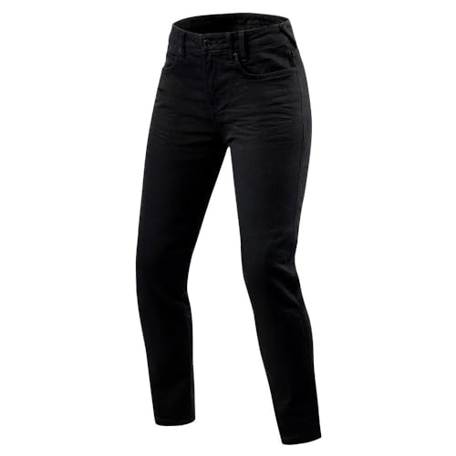 Revit Maple 2 SK Damen Motorrad Jeans (Black,30) von Revit