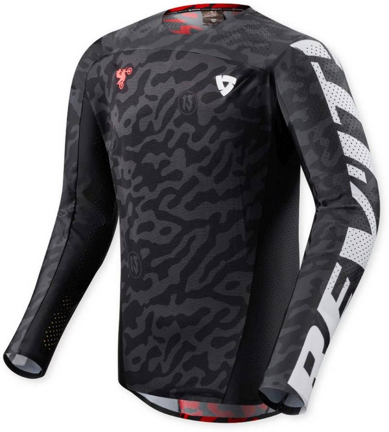 Revit Motocross-Shirt x Pol Tarrés Thirteen Motocross Jersey Atmungsaktiv dehnbar robust von Revit